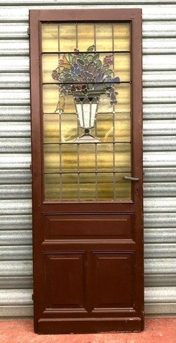 Porte vitraux art déco - , en