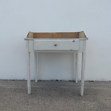 ancien bureau table écritoire en bois vintage