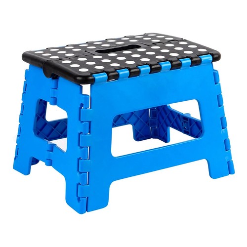 Tabouret pliant bleu - pliant,