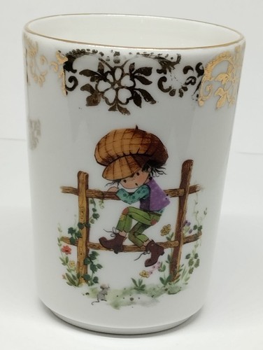 Gobelet verre vintage - vintage, en