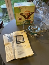 Réchaud bruleur gaz un feu portable Jet Gaz pour cartouche 400 N vintage camping