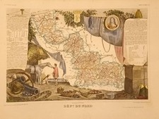 Atlas Levasseur  rare carte