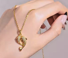 Collier « Poissons rouges »