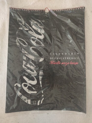 Calendrier coca cola année - -,