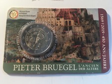 2 EURO BELGIQUE 2019 450 ANS MORT PIETER BRUEGEL VERSION FRANCAISE