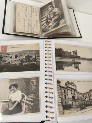 Lot classeurs cartes - lot,