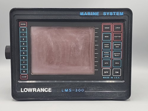Lowrance lms 350 sonar - lms-350, gps
