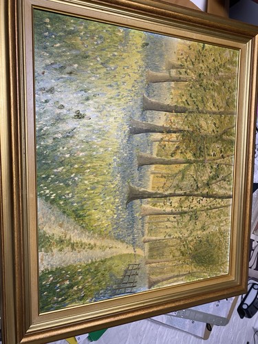 Peinture paysage sur - sur, toile