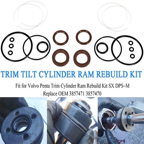 Trim cylinder ram rebuild kit - ram,