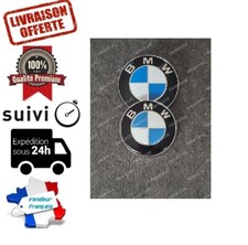 2x BMW Insigne logo Capot