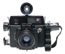 Rapid Omega 100 Press Camera Super Omegon 1:3.5 f=90mm
