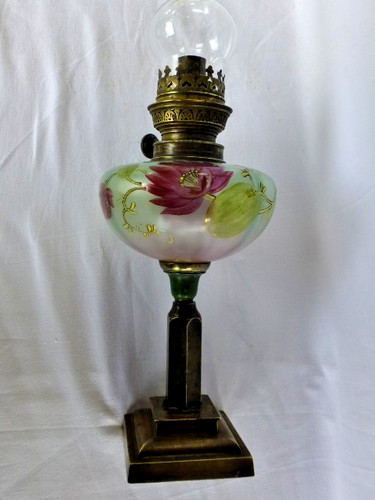 Lampe pétrole ancienne - à, ,