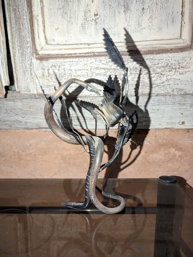 Sculpture serpent fer - sculpture,