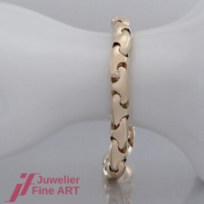 CHIMENTO Bracelet - Pattern: Fantasy - 18K/750 Yellow Gold - Approx 20.5cm - 1 Diamond