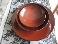 ensemble de 3 plats ronds céramique de JARS