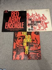 The Red Army 12” Vinyl LPs The Red Army In Hi Fi And Red Army Ensemble