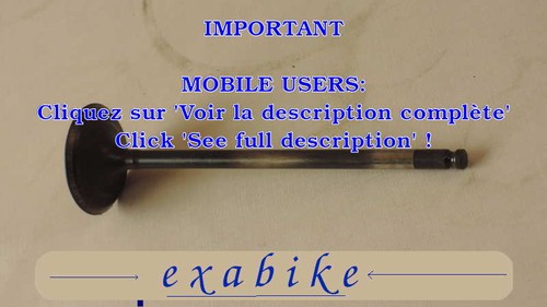 Soupape echappement pour - d'echappement,
