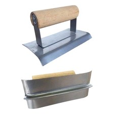 Coupe-bordure à main en béton, poignée confortable, truelle de plâtre