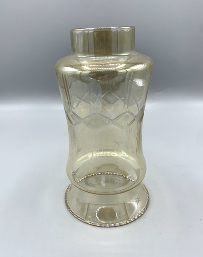 Ancien globe tulipe - , verre