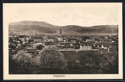 Carte postale gaggenau vue - carte,