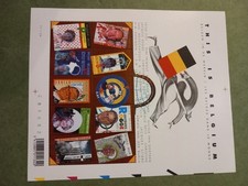 Timbres Belges neufs Bloc de