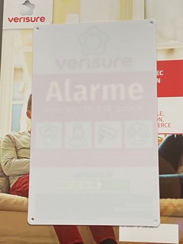 Verisure alarme plaque - verisure,