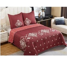 couvre lit boutis bordeaux 2