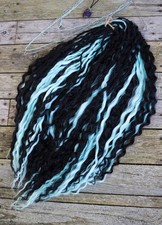 24" DE Wavy Synthetic Dreads Full Set