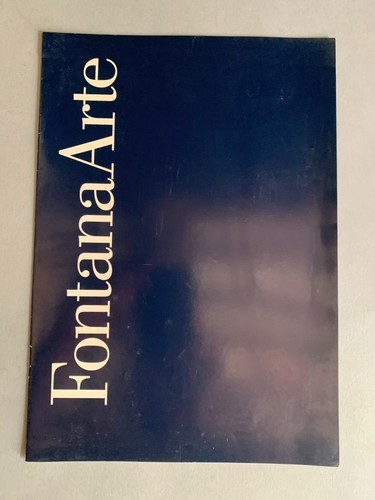 Catalogue fontana arte - catalogue, arte/candle