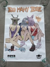 Affiche de concert des Too Many Zooz - NOVA -  42 x 60 cm