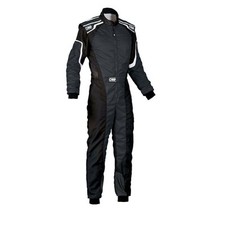 OMP Black Go-Kart Racing Suit – CIK/FIA Level 2 Approved + FREE Balaclava Gift