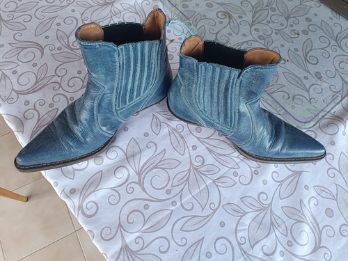 Bottines type santiag free - type,