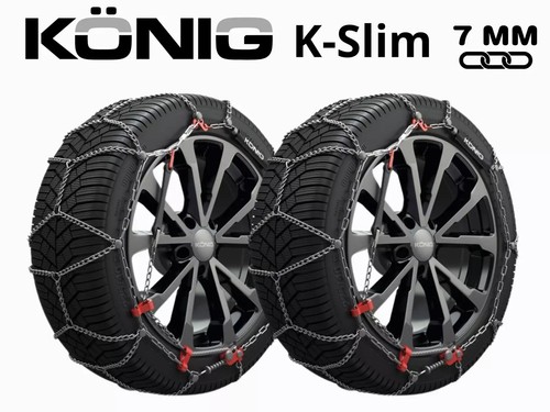 Chaînes neige konig slim - konig, k-slim