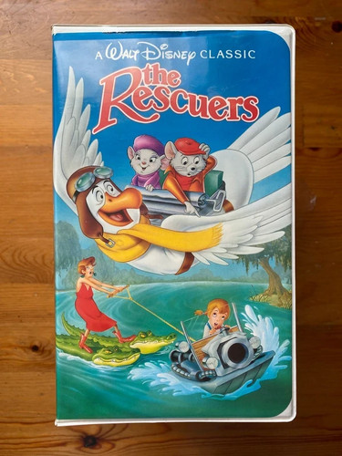 The rescuers vhs walt disney - the,