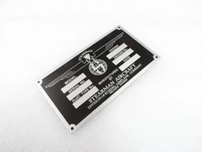 2X Plaque De Données S'adapte