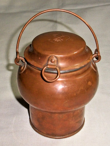 Vtg swedish copper pot - swedish,
