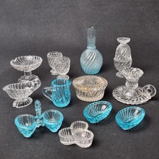 Dinette Verre Moulé Vintage -