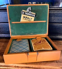 Rare coffret en cuir  Le