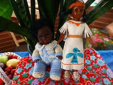 lot ,rare poupon bella noir