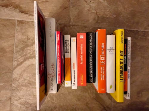 Lot livres sur langue - 15,