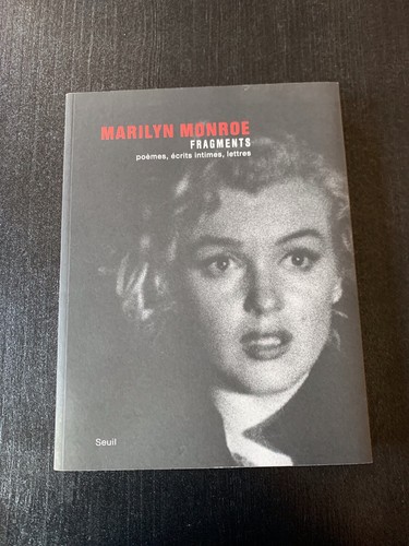 Livre marilyn monroe fragments - livre,
