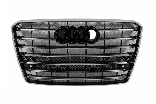 Chrome black w12 - chrome/black, grille