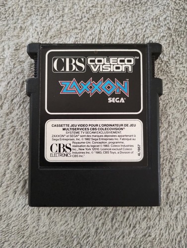 Cbs colecovision zaxxon - cbs,