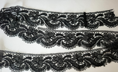 Dentelle ancienne guipure - ancienne,