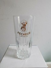 Rare verre à bière PÊCHEUR