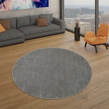 Tapis Salon Uni Poils Ras