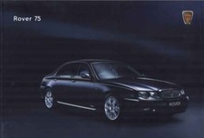 Catalogue Brochure Rover 75, 2001 Grande Bretagne / U.K.