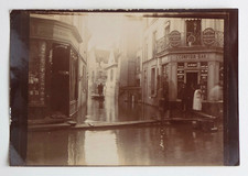 Crue, inondation ville