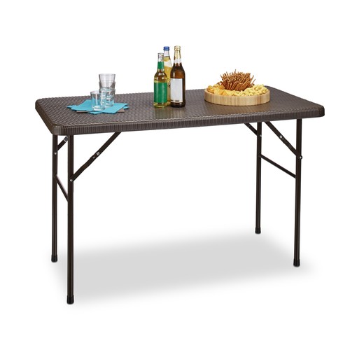 Table jardin pliante étanche