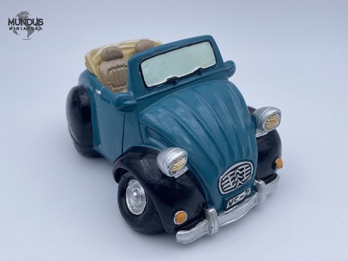 Citroen 2cv tirelire résine - citroen,